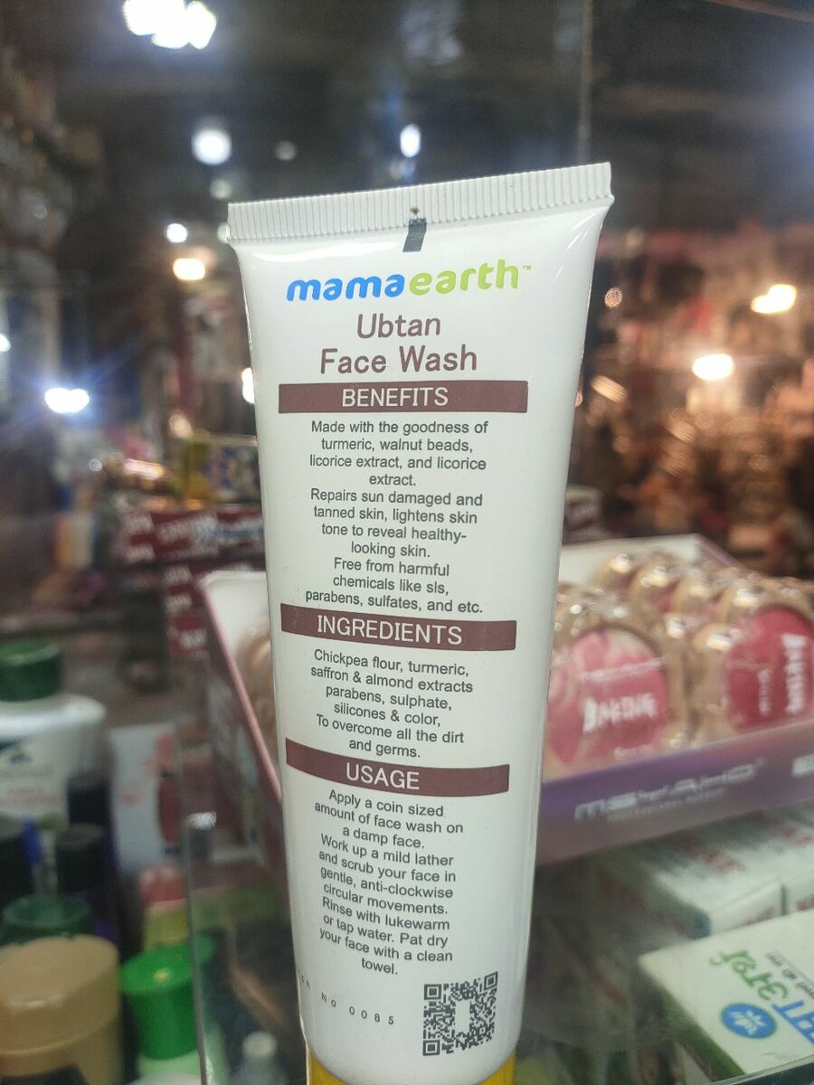 Mama earth ubton wash