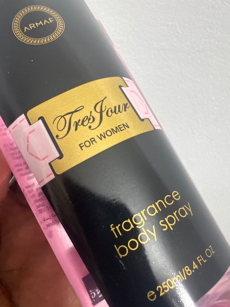 Armaf Tres Jour Body Spray