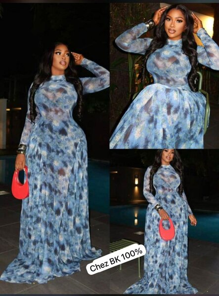 Robe Élégante Longue Femme