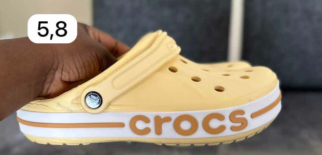 Crocs Yellow Size 5.8
