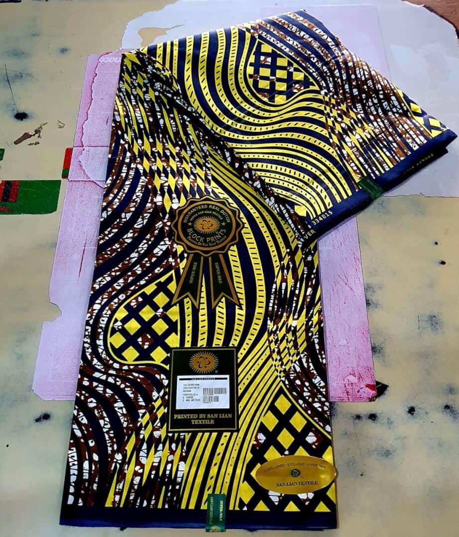 Polyester fabric with print