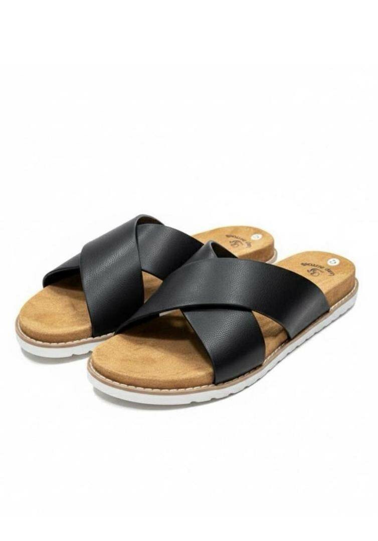 Sandales confort croisées