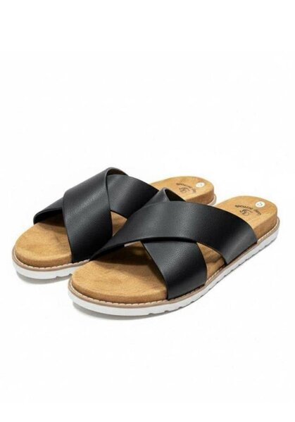 Sandales confort croisées