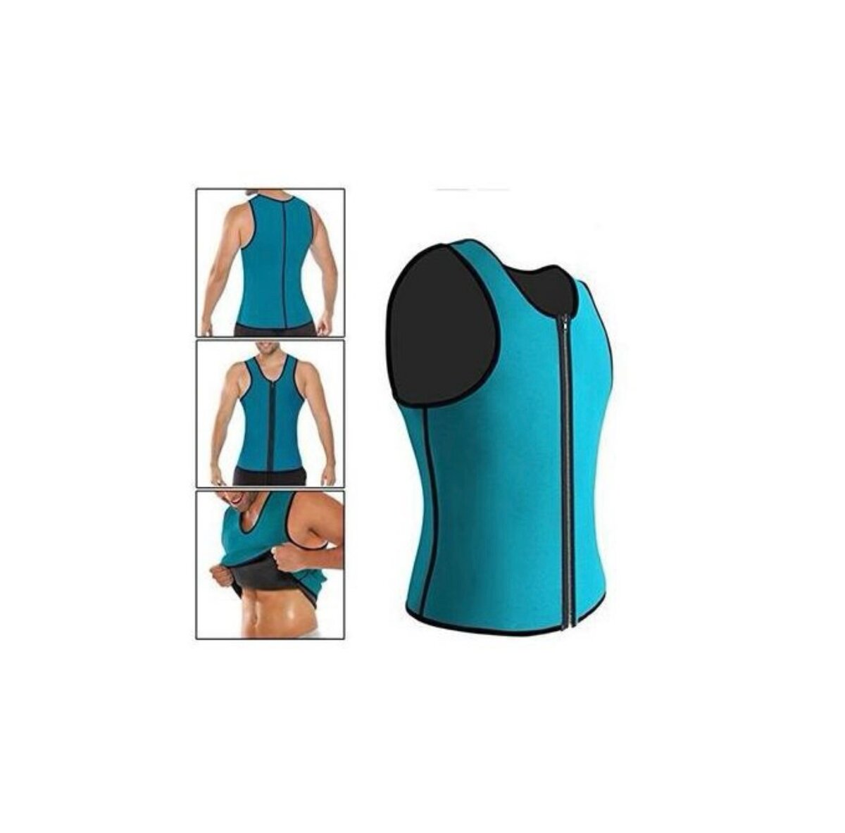 Gaine De Sudation Zippée Pour Homme