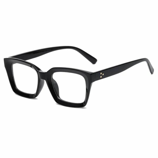 Lunettes Carrées Noires Élégantes