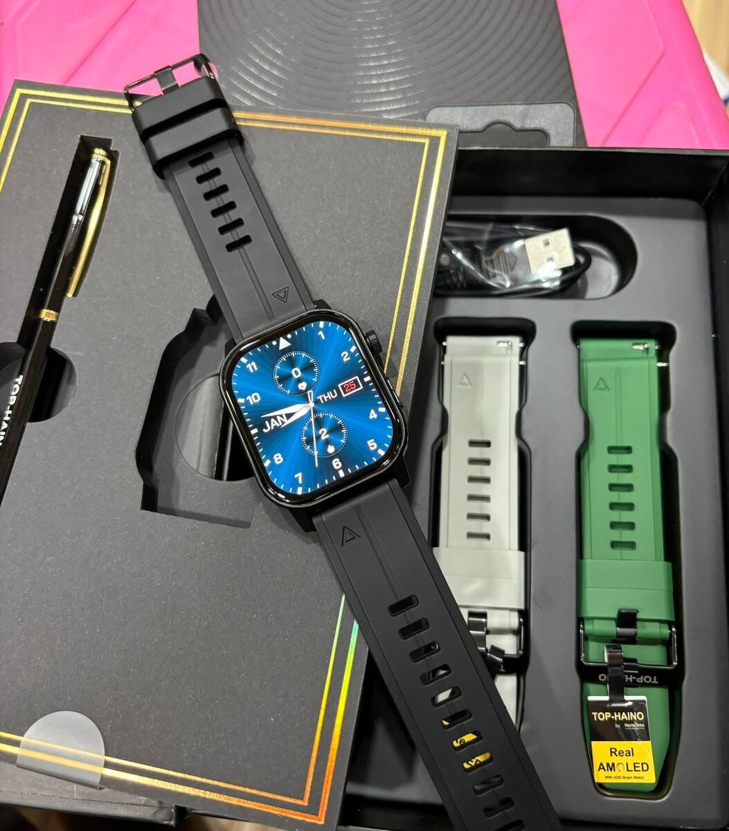 Montre Connectée AMOLED Haino Teko