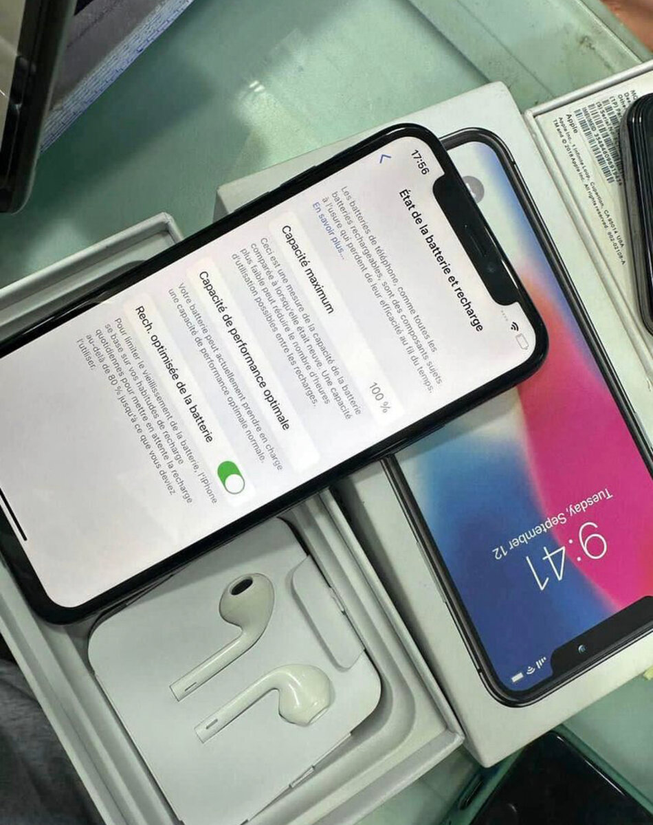 iPhone X Noir Débloqué