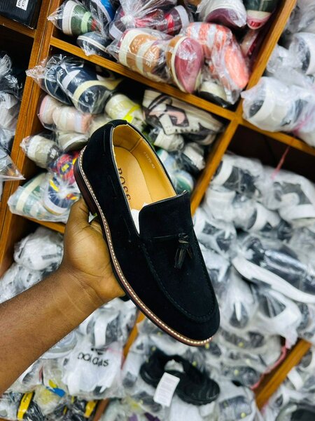 Mocassins en cuir élégants homme