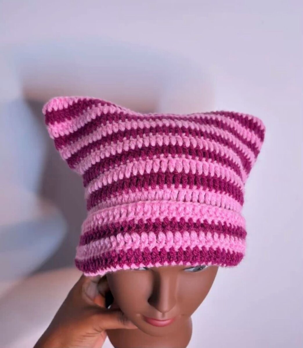 Bonnet tricoté en laine