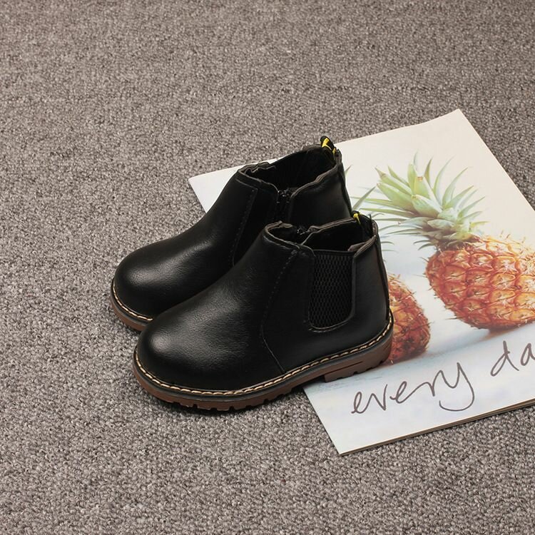 Bottines Enfant Cuir Confort