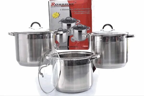 3 set Stainless Steel cookware