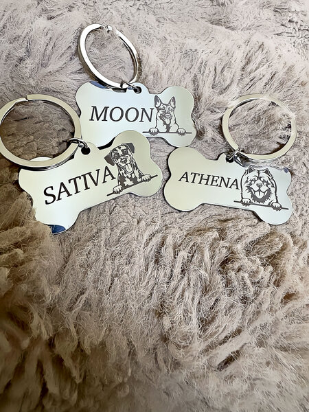 Médaille pour chien