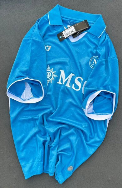 Maillot de football bleu