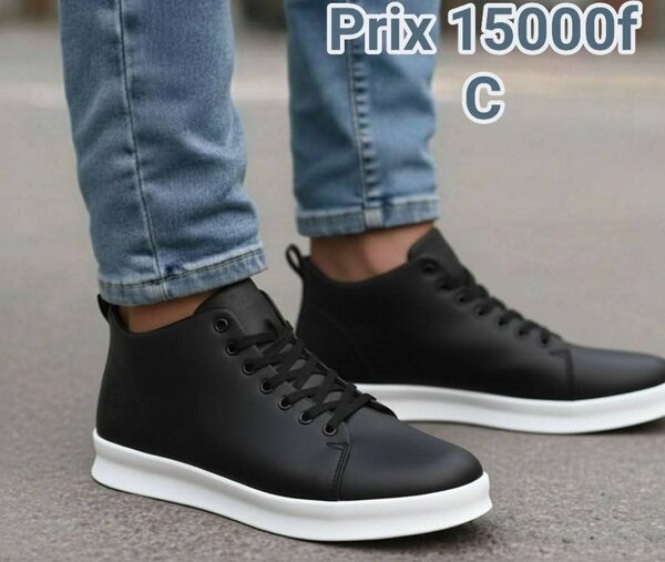 Sneakers montantes unisexes