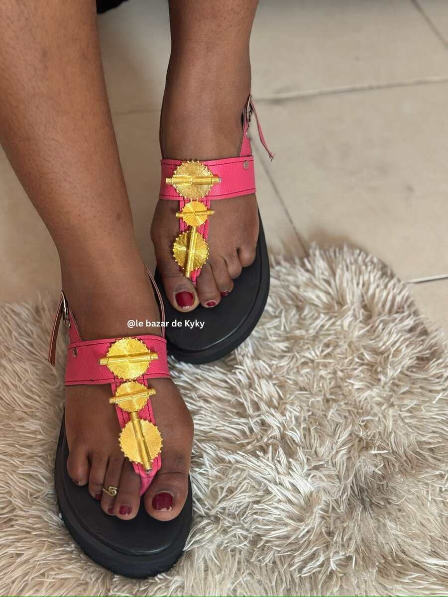 Sandales Colorées Chics