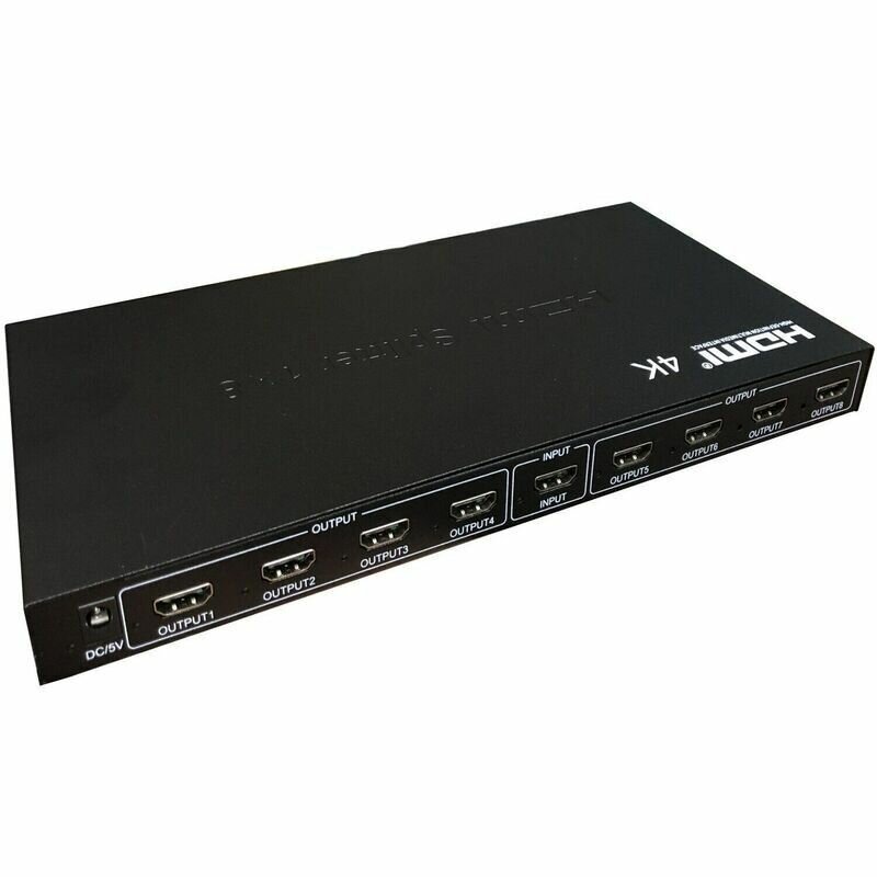 Splitter HDMI 1x8 UHD 4K