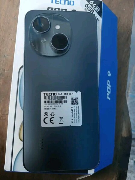 Tecno Pop 9 - 4G, 6.67" 128gig