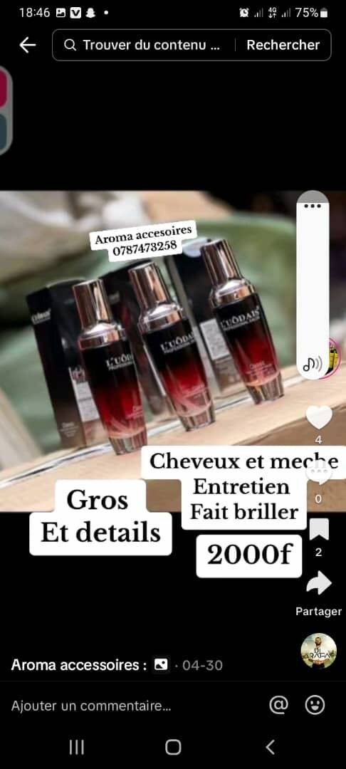 Accesoires perruque cheveux