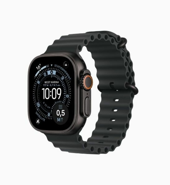 Montre intelligente sportive noire