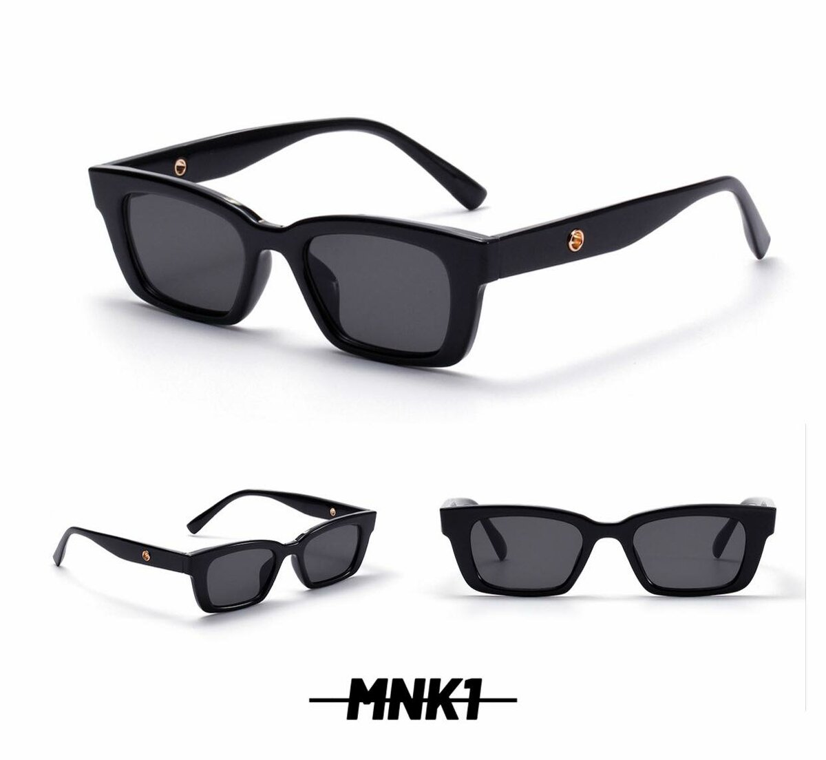 lunettes de solei MNK1 noir