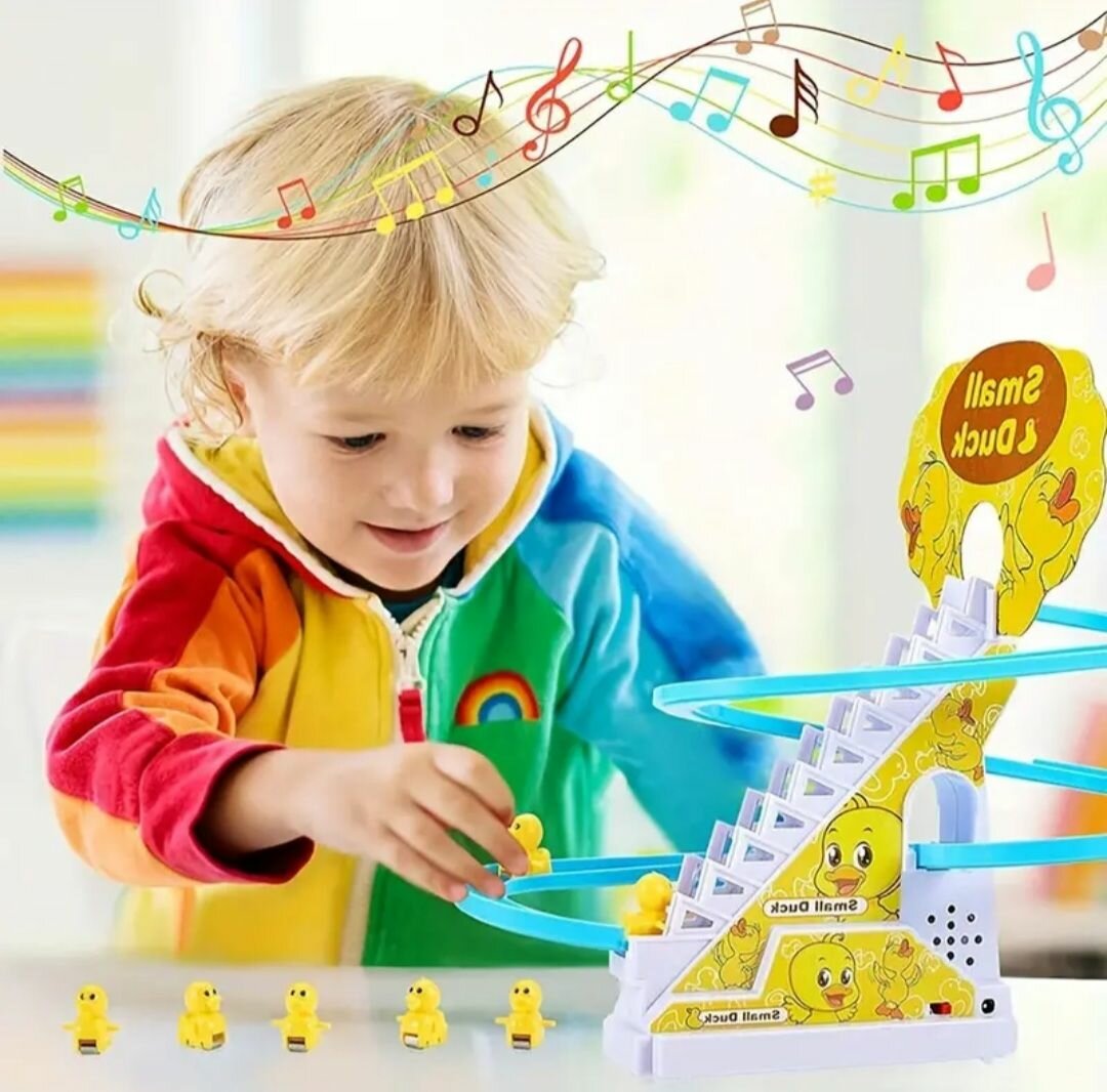 Duck Sliding Track Set with Lights and Music