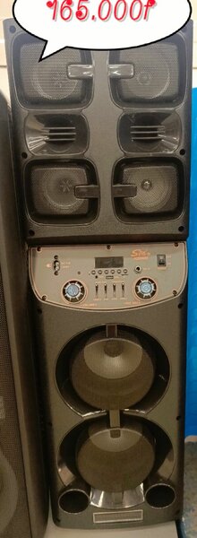 Enceinte puissante avec subwoofers