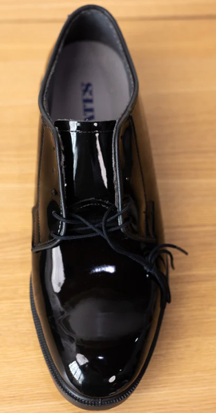 Bates Patent Shoes Black