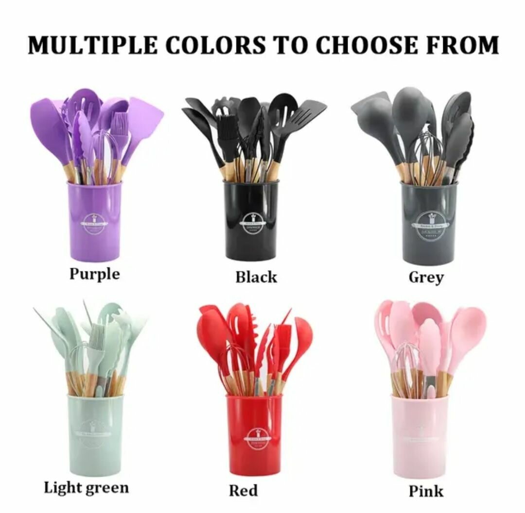 SILICONE KITCHEN SET