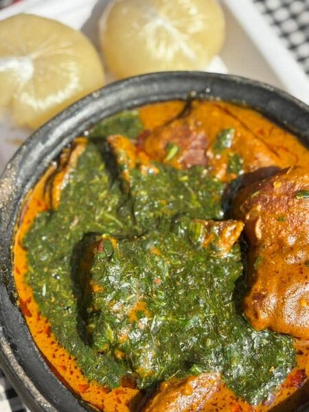 Placali sauce graine et kopê