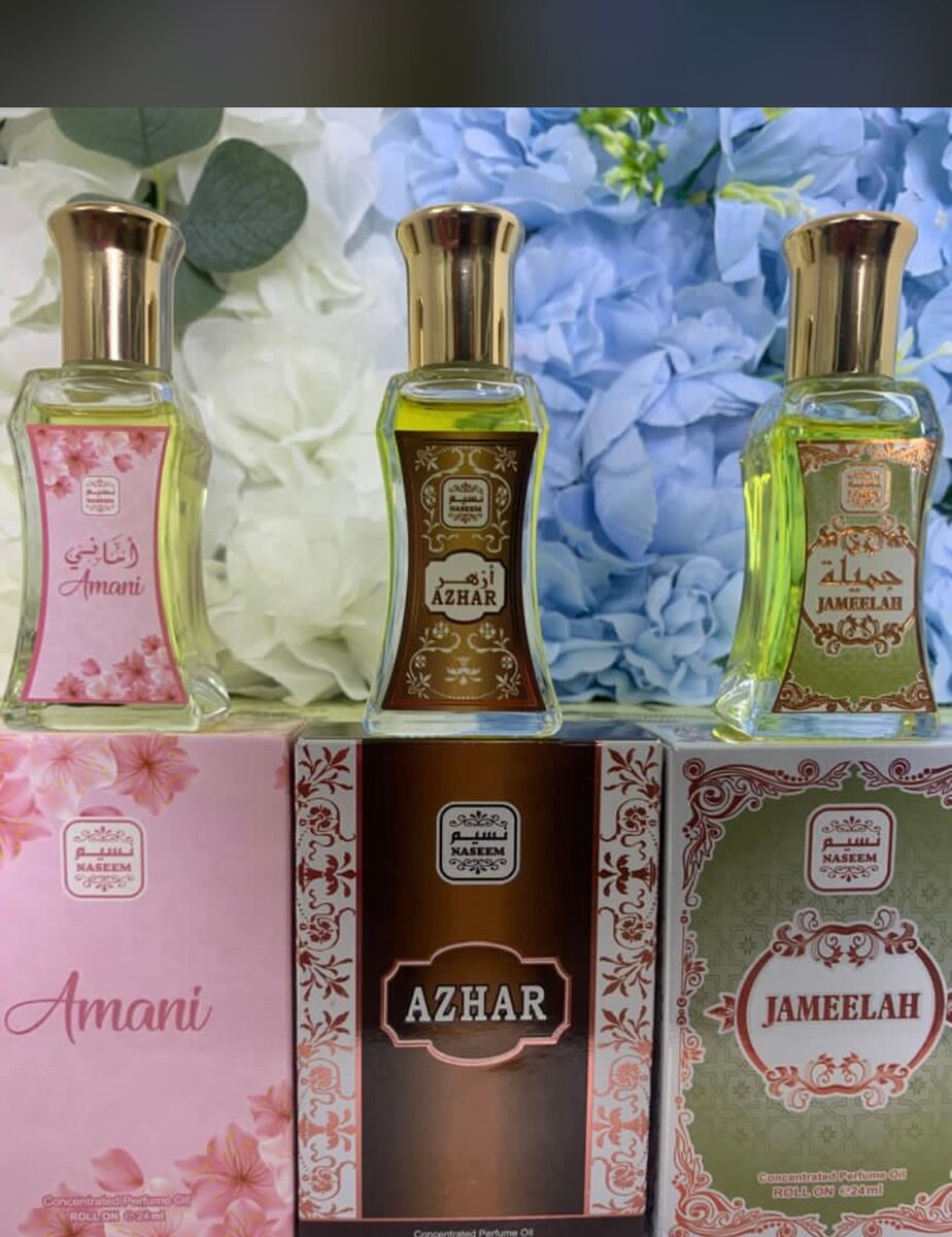 Ensemble de parfums roll-on