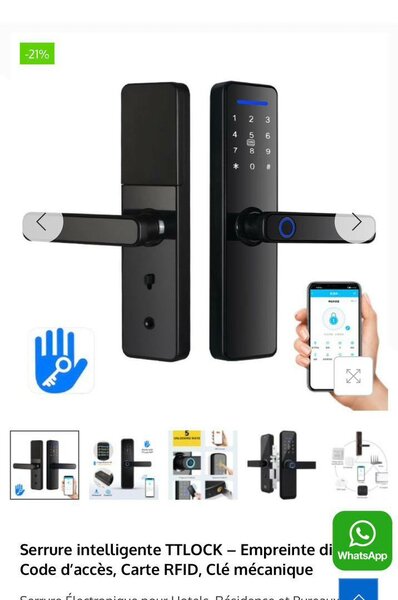 Serrure électronique Ttlock