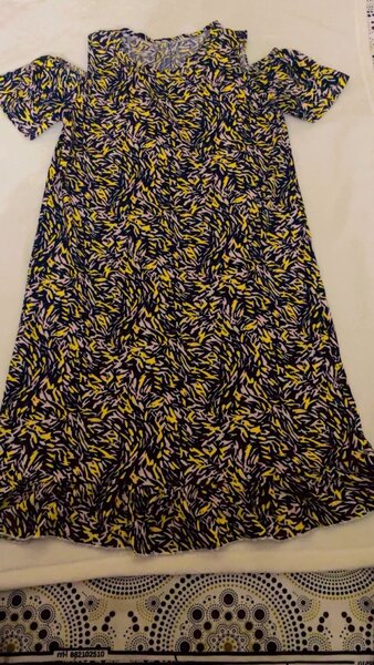 Robe élégante à fleurs