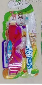 Kids Toothbrush Pack with Toy Cute Tooth Brush for Kids Ultra Soft Kids Toothbrush cartoon toothbrush for kid Kids & Child Toothbrush With Toy Premium Quality Soft Brush