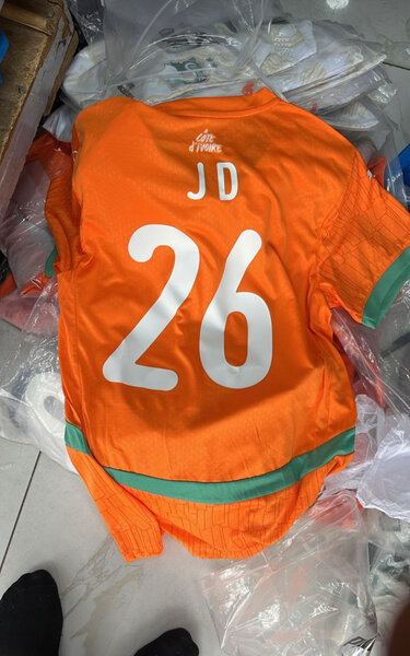 Maillot de Football Orange