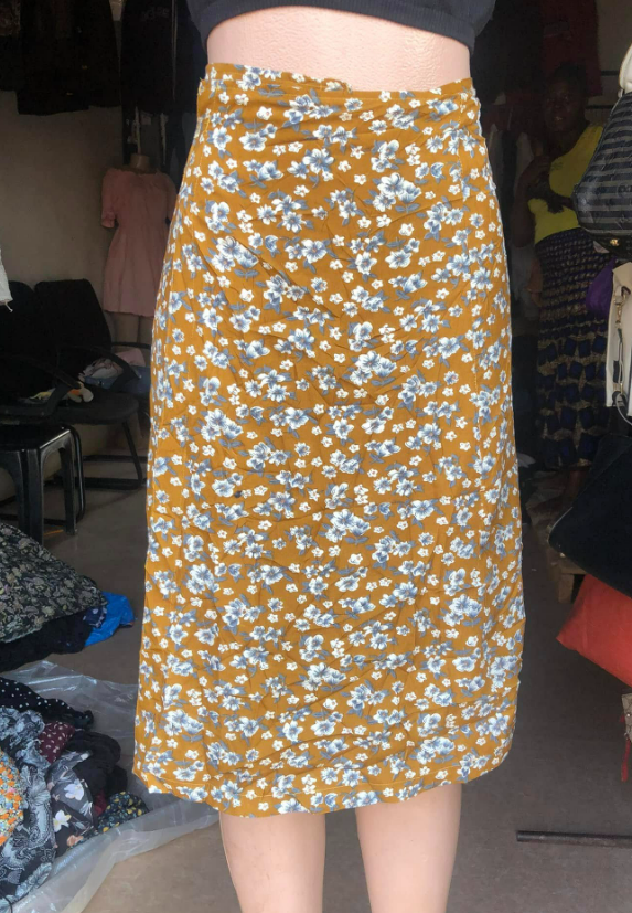 First grade silk skirt