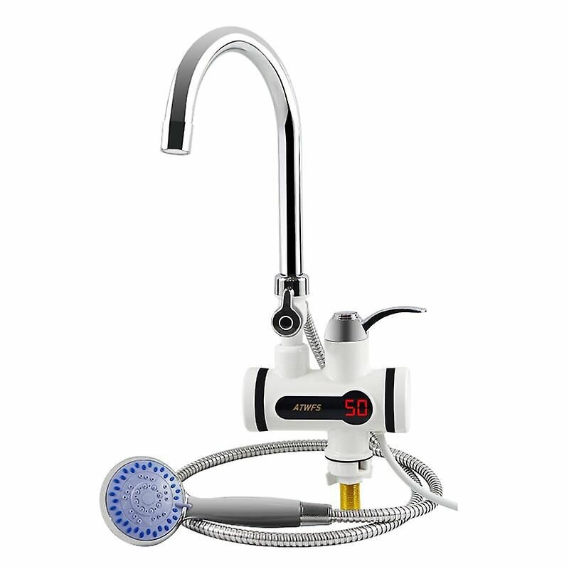 Instant Water Heating Tap with Shower