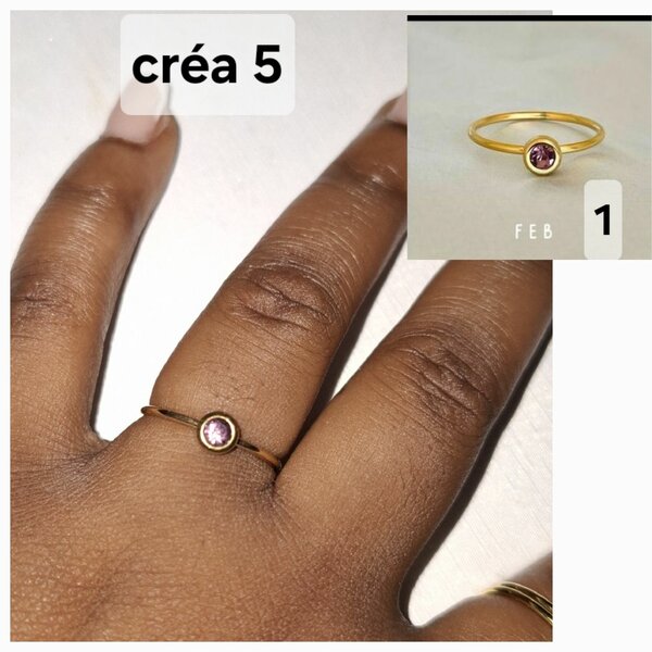 Bague cristal