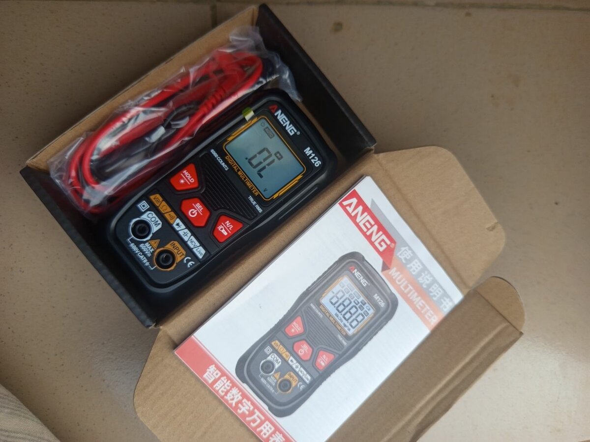Multimètre numérique ANENG M126