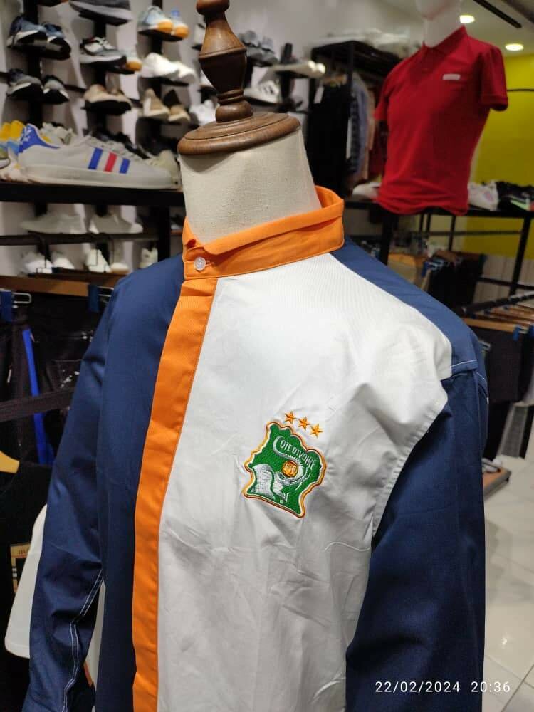 Chemise Stylée de Côte d'Ivoire