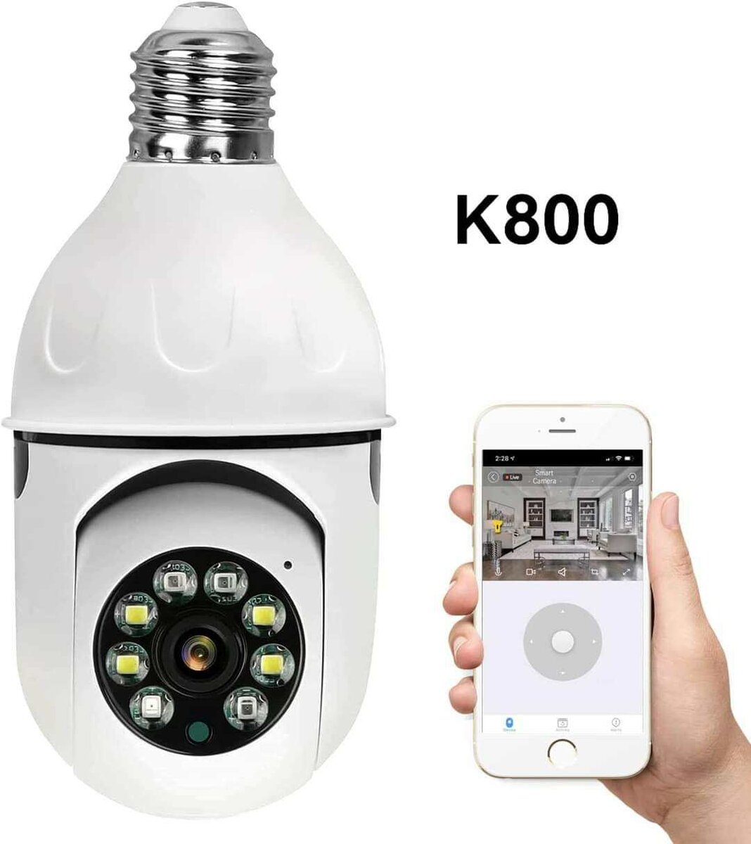 Wifi bulb cameras