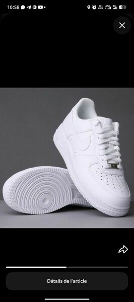 Baskets blanches classiques