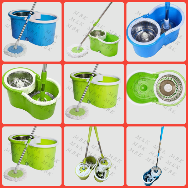 Balai Serpillère à Vadrouille Rotatif