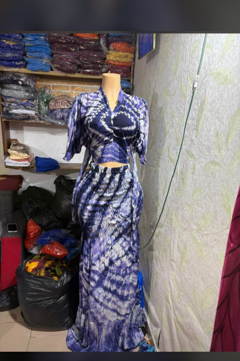 Tunique élégante en soie