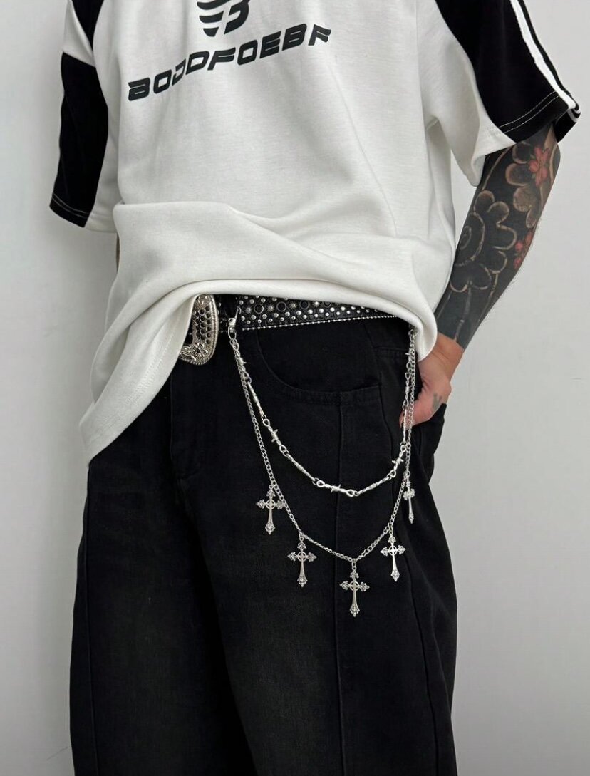 Chaîne de pantalon gothique