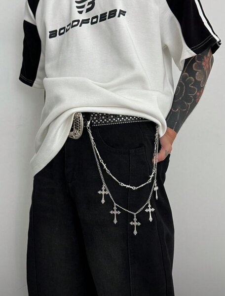 Chaîne de pantalon gothique