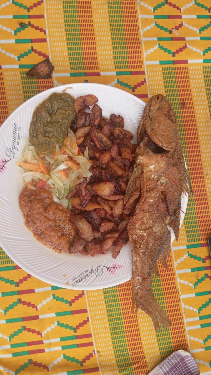 Du bons poissons frit avec de