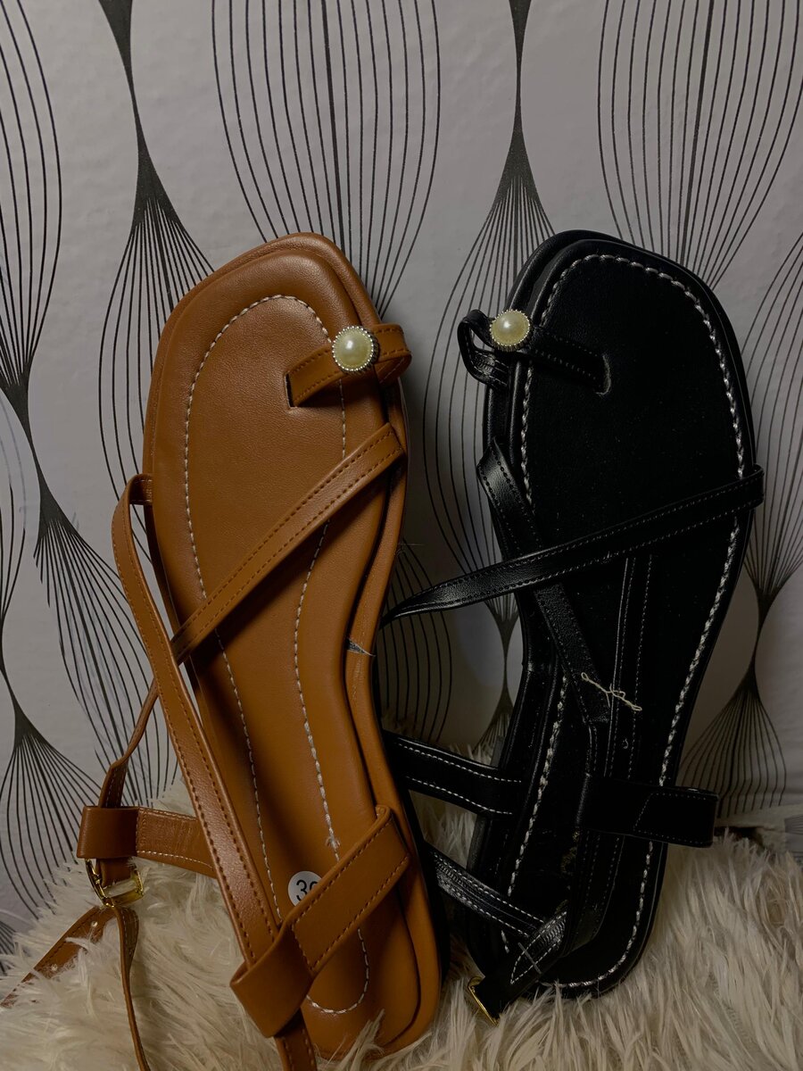 Sandales élégantes en cuir