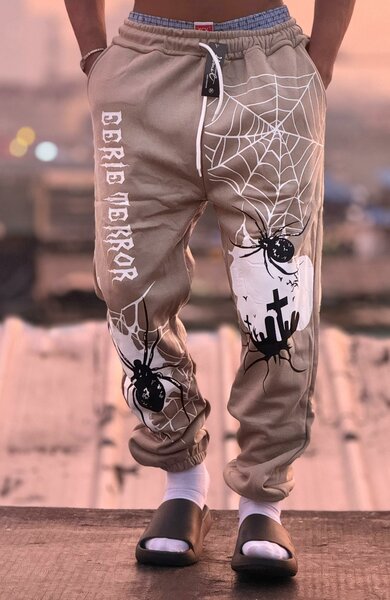 Jogging homme design gothique