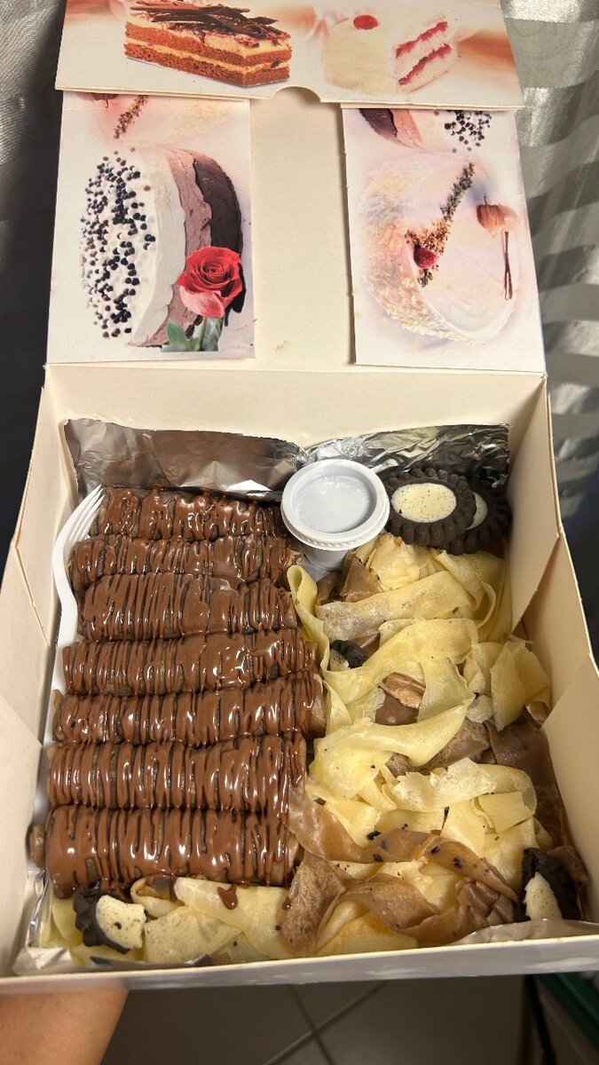 Box de gourmandises chocolatées