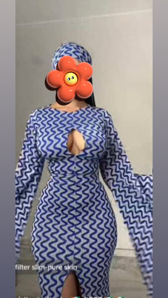 Robe élégante à motifs géométriques